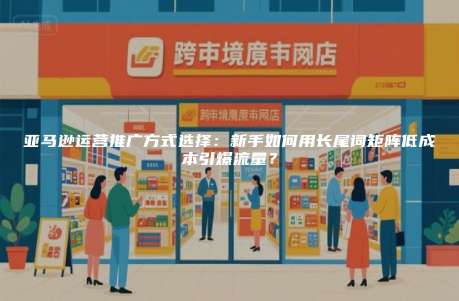 亚马逊运营推广方式选择：新手如何用长尾词矩阵低成本引爆流量？