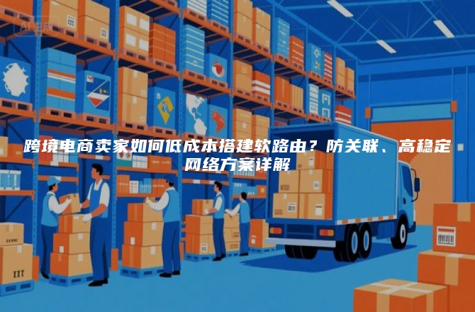 跨境电商卖家如何低成本搭建软路由？防关联、高稳定网络方案详解