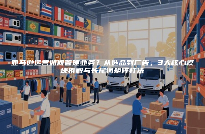 亚马逊运营如何管理业务？从选品到广告，3大核心模块拆解与长尾词矩阵打法