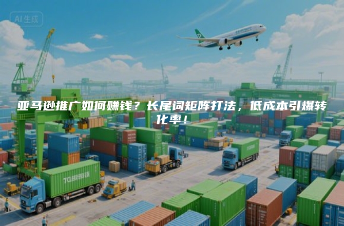 亚马逊推广如何赚钱？长尾词矩阵打法，低成本引爆转化率！