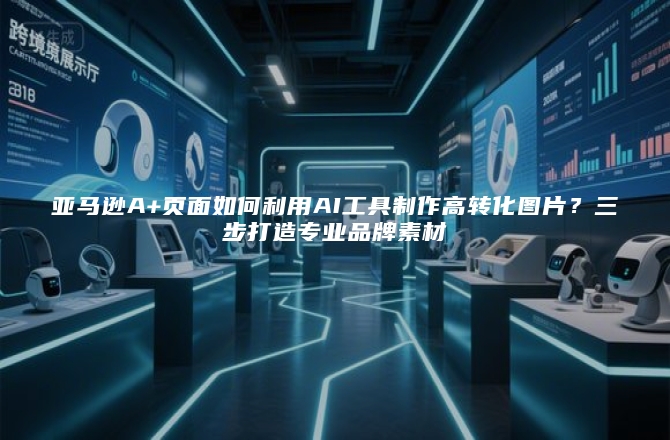 亚马逊A+页面如何利用AI工具制作高转化图片？三步打造专业品牌素材