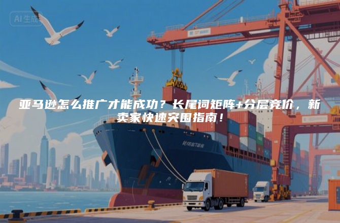 亚马逊怎么推广才能成功？长尾词矩阵+分层竞价，新卖家快速突围指南！