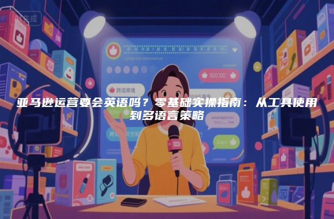 亚马逊运营要会英语吗？零基础实操指南：从工具使用到多语言策略