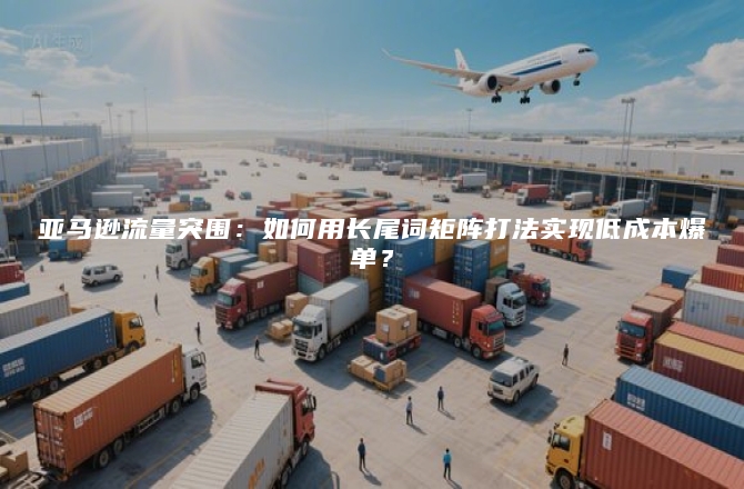 亚马逊流量突围：如何用长尾词矩阵打法实现低成本爆单？