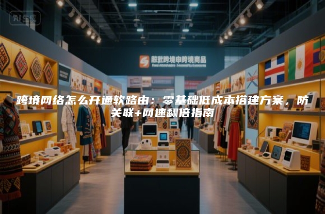 跨境网络怎么开通软路由：零基础低成本搭建方案，防关联+网速翻倍指南