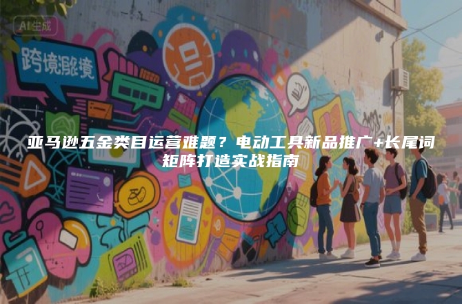 亚马逊五金类目运营难题？电动工具新品推广+长尾词矩阵打造实战指南