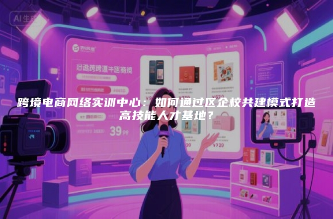 跨境电商网络实训中心：如何通过区企校共建模式打造高技能人才基地？