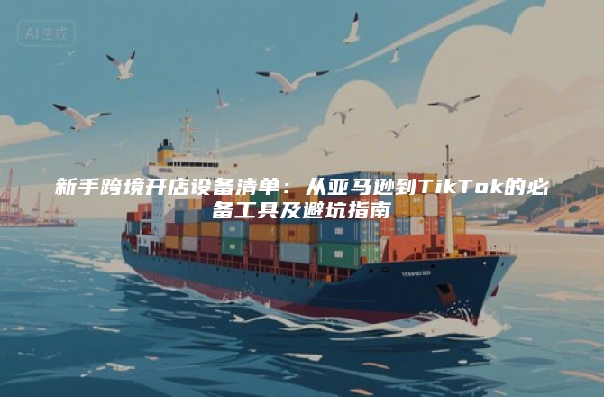 新手跨境开店设备清单：从亚马逊到TikTok的必备工具及避坑指南