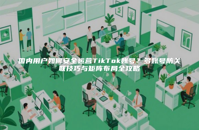 国内用户如何安全运营TikTok账号？多账号防关联技巧与矩阵布局全攻略