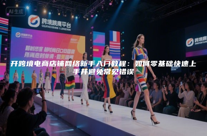 开跨境电商店铺网络新手入门教程：如何零基础快速上手并避免常见错误