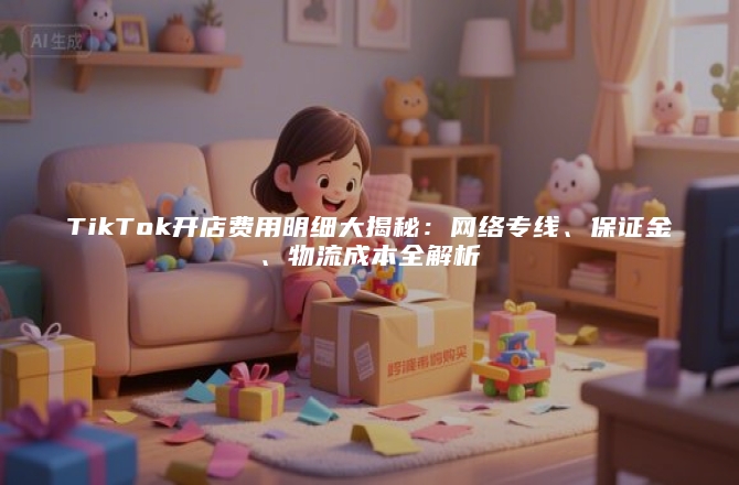 TikTok开店费用明细大揭秘：网络专线、保证金、物流成本全解析