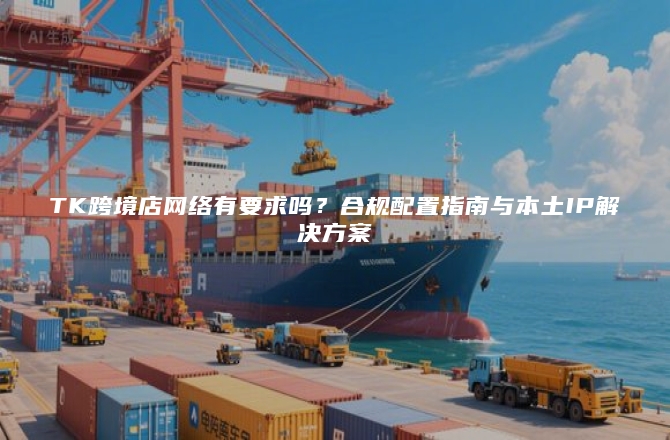 TK跨境店网络有要求吗？合规配置指南与本土IP解决方案