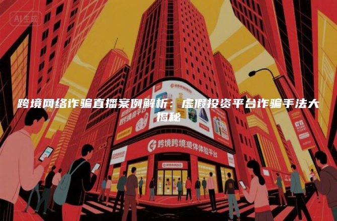 跨境网络诈骗直播案例解析：虚假投资平台诈骗手法大揭秘