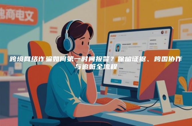 跨境网络诈骗如何第一时间报警？保留证据、跨国协作与追赃全流程