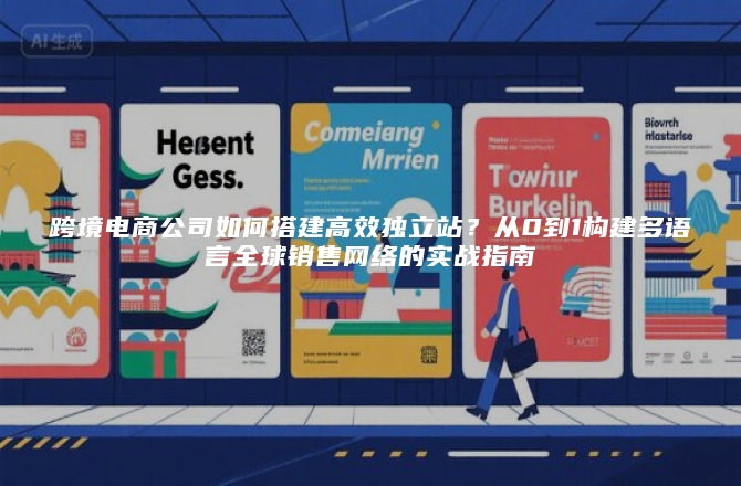 跨境电商公司如何搭建高效独立站？从0到1构建多语言全球销售网络的实战指南