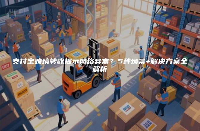 支付宝跨境转账提示网络异常？5种场景+解决方案全解析