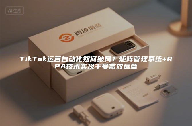 TikTok运营自动化如何破局？矩阵管理系统+RPA技术实现千号高效运营