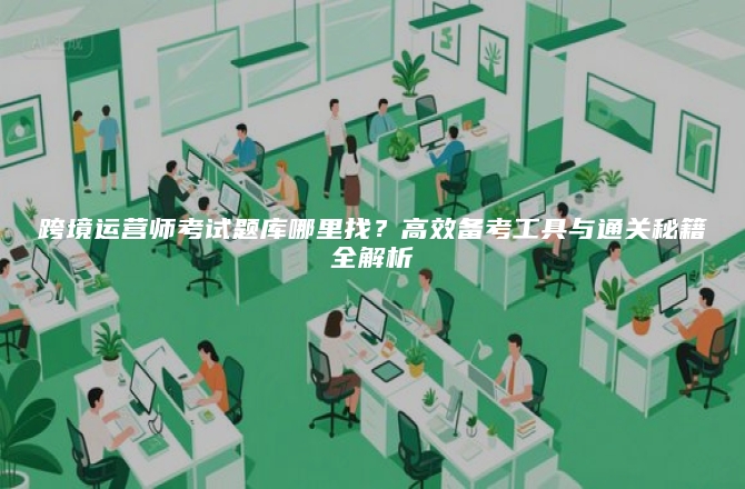 跨境运营师考试题库哪里找？高效备考工具与通关秘籍全解析