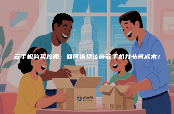 云手机购买攻略：如何选择传奇云手机并节省成本！