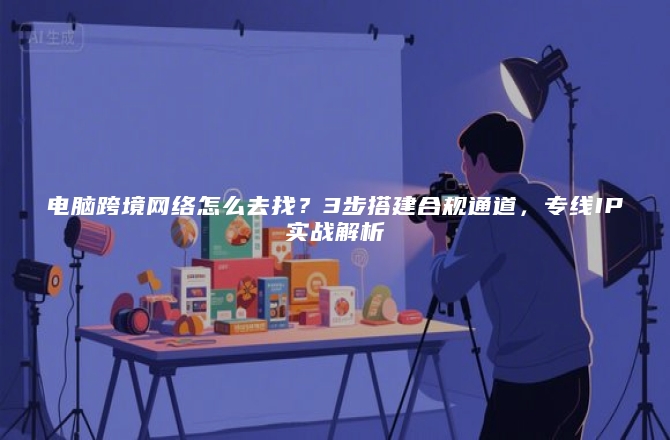 电脑跨境网络怎么去找？3步搭建合规通道，专线IP实战解析