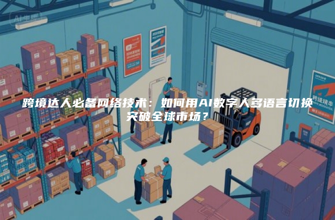 跨境达人必备网络技术：如何用AI数字人多语言切换突破全球市场？