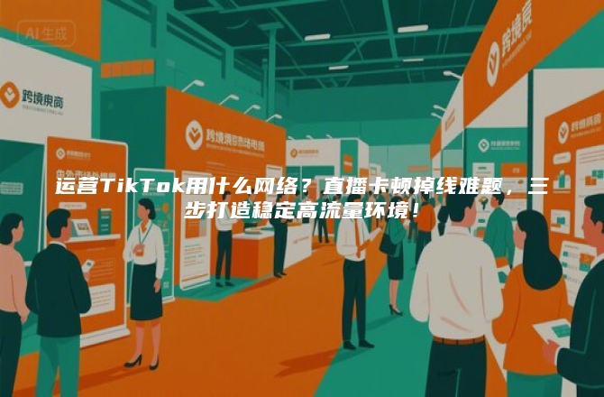 运营TikTok用什么网络？直播卡顿掉线难题，三步打造稳定高流量环境！