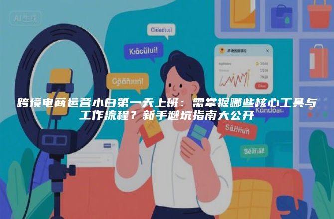 跨境电商运营小白第一天上班：需掌握哪些核心工具与工作流程？新手避坑指南大公开