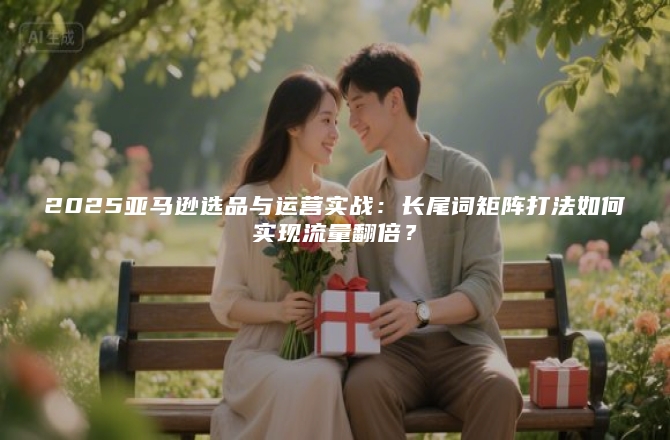 2025亚马逊选品与运营实战：长尾词矩阵打法如何实现流量翻倍？