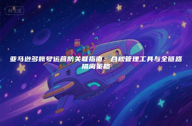 亚马逊多账号运营防关联指南：合规管理工具与全链路隔离策略