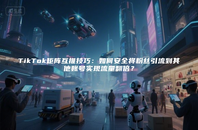 TikTok矩阵互推技巧：如何安全将粉丝引流到其他账号实现流量翻倍？