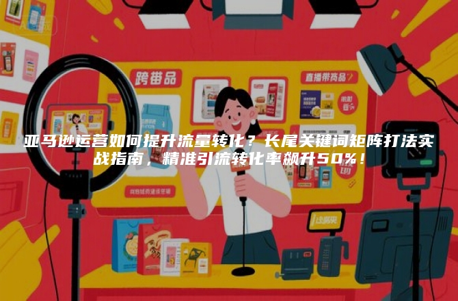 亚马逊运营如何提升流量转化？长尾关键词矩阵打法实战指南，精准引流转化率飙升50%！