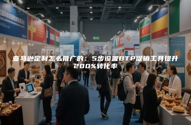 亚马逊定制怎么推广的：5步设置BTP促销工具提升200%转化率