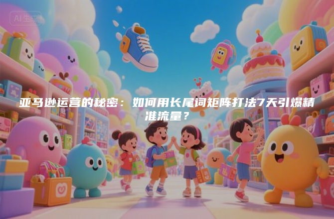 亚马逊运营的秘密：如何用长尾词矩阵打法7天引爆精准流量？