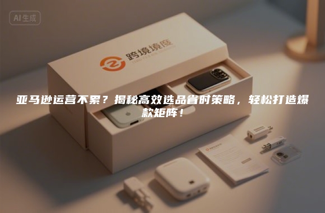 亚马逊运营不累？揭秘高效选品省时策略，轻松打造爆款矩阵！