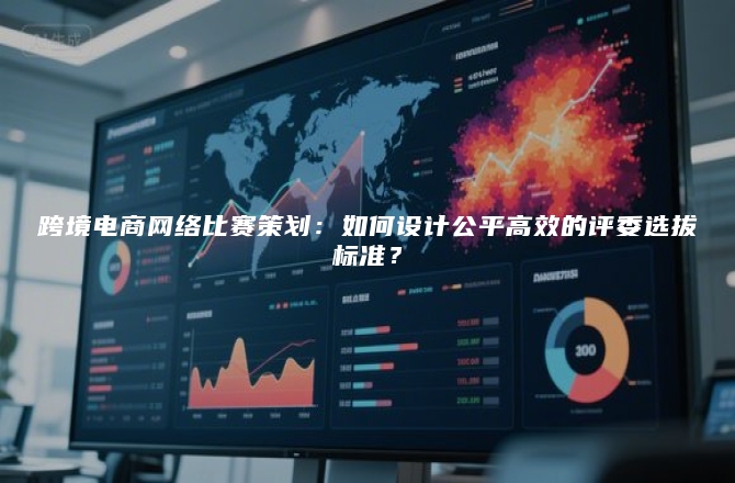 跨境电商网络比赛策划：如何设计公平高效的评委选拔标准？