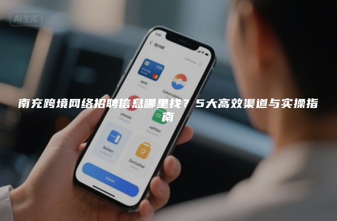 南充跨境网络招聘信息哪里找？5大高效渠道与实操指南