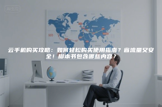 云手机购买攻略：如何轻松购买使用指南？省流量又安全！脚本书包含哪些内容？
