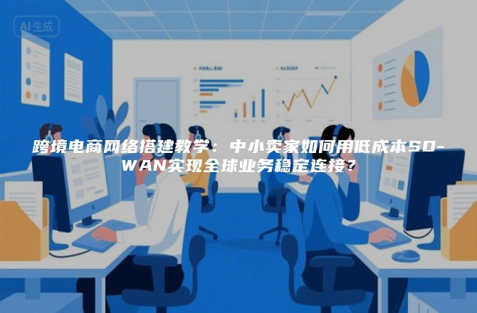 跨境电商网络搭建教学：中小卖家如何用低成本SD-WAN实现全球业务稳定连接？