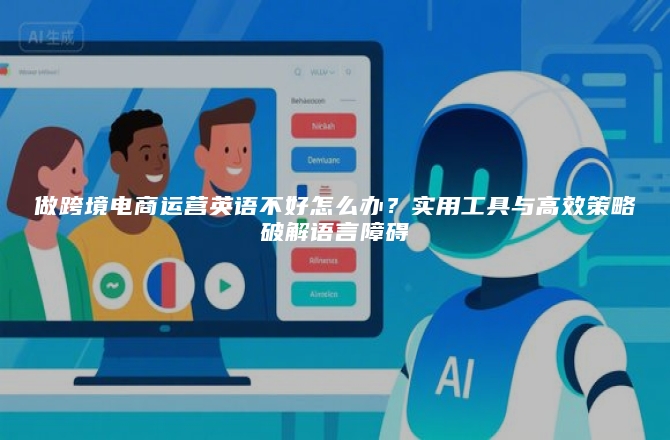 做跨境电商运营英语不好怎么办？实用工具与高效策略破解语言障碍