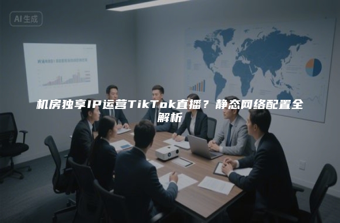 机房独享IP运营TikTok直播?静态网络配置全解析