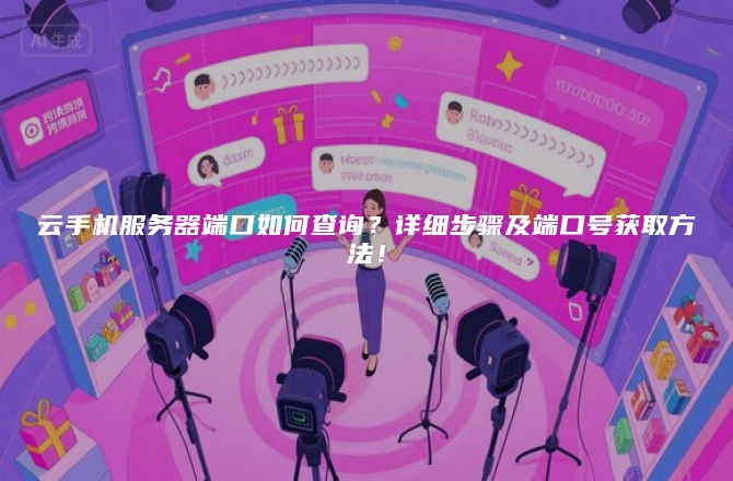 云手机服务器端口如何查询？详细步骤及端口号获取方法！