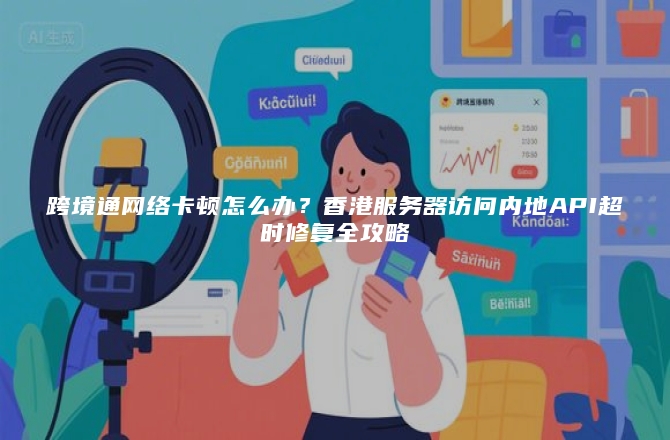跨境通网络卡顿怎么办？香港服务器访问内地API超时修复全攻略