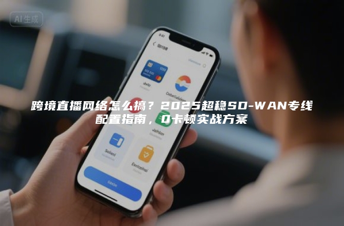 跨境直播网络怎么搞？2025超稳SD-WAN专线配置指南，0卡顿实战方案