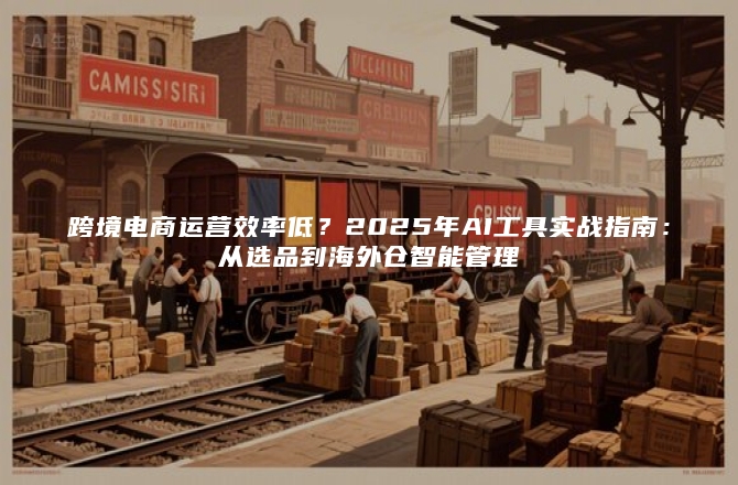 跨境电商运营效率低？2025年AI工具实战指南：从选品到海外仓智能管理