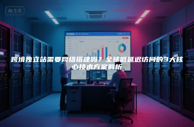 跨境独立站需要网络搭建吗？全球低延迟访问的3大核心技术方案解析