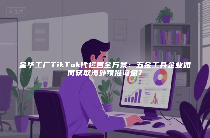 金华工厂TikTok代运营全方案：五金工具企业如何获取海外精准询盘？