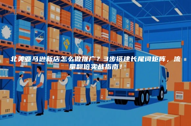 北美亚马逊新店怎么做推广？3步搭建长尾词矩阵，流量翻倍实战指南！