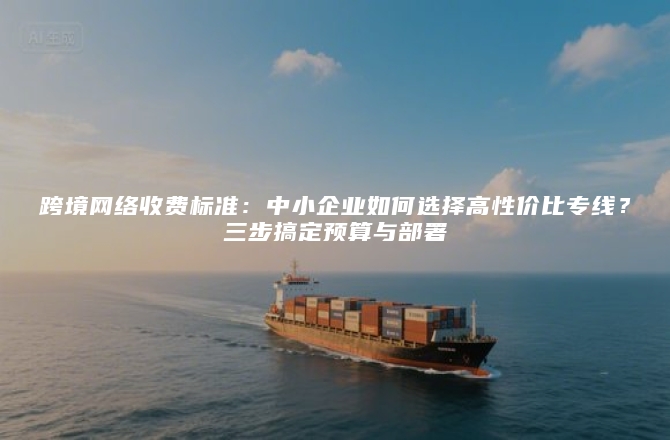 跨境网络收费标准：中小企业如何选择高性价比专线？三步搞定预算与部署